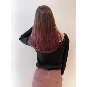 ハーフピンクグラデーション