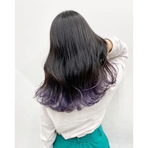 パープルグラデーション