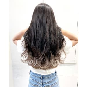 ミルクティーグレーグラデーション