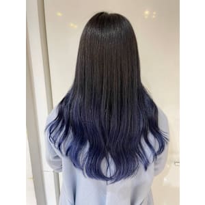 アクアブルーグラデーション