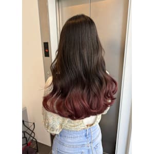 ピンクグラデーション