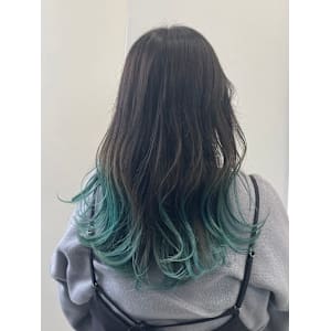 ミントグラデーションカラー