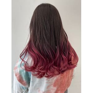 ピンクグラデーション