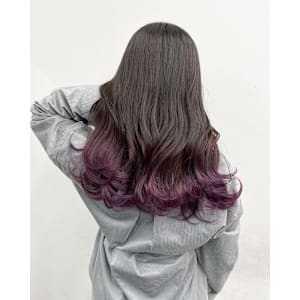 パープルグラデーション