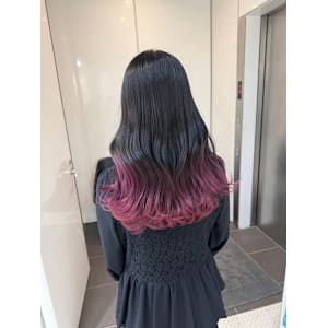 レッドバイオレットグラデーション