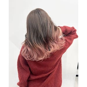 ピンクグラデーション