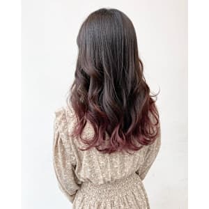 ピンクグラデーション