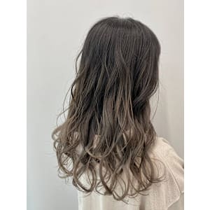 アッシュ系グラデーションカラー