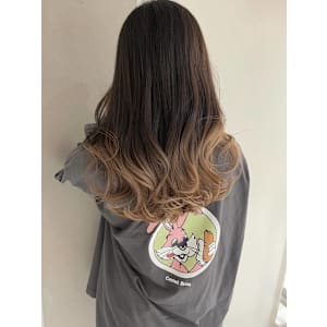 ベージュグラデーション