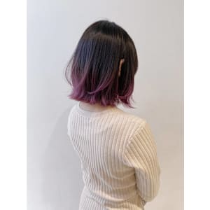 レッドバイオレットグラデーション