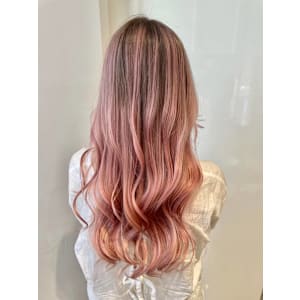 ピンクグラデーション