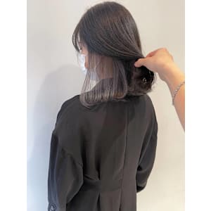 透明感インナーカラー