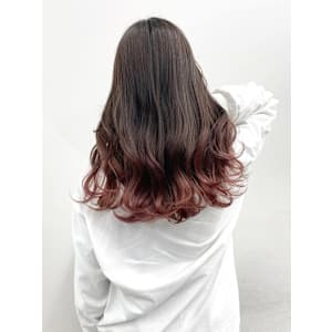 レッドバイオレットグラデーション