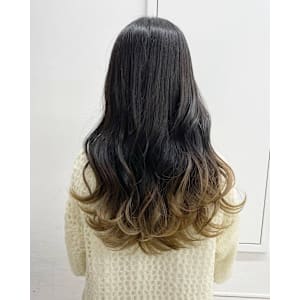 イエローベージュグラデーション