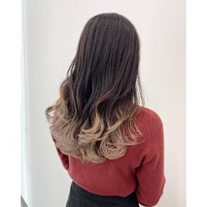 シナモンベージュグラデーション