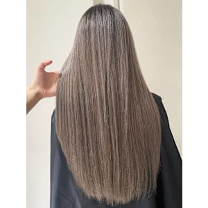 ミルクティーバレイヤージュ