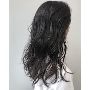 大人暗髪アッシュ