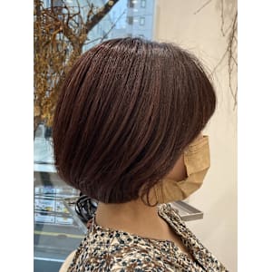 秋色バーガンディカラー