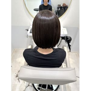 枚方ボブ縮毛矯正○山地