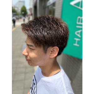 アップバングショート