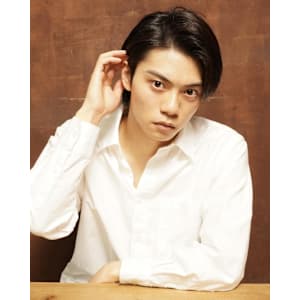 メンズ耳掛けショート