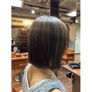 人気の韓国風ボブ×ハイライト♪
