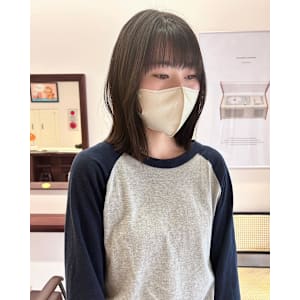 【Look at】きりっぱなしボブ顔まわり