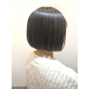 ミニボブ/アッシュグレー