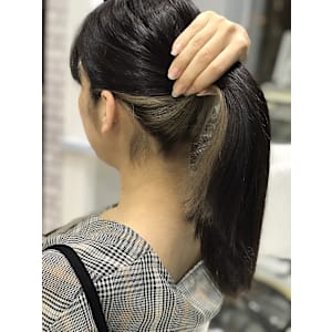 【ブリーチあり】インナーカラー