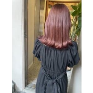 pink☆ベージュピンク☆ニュアンスカラー☆ハイトーンカラー