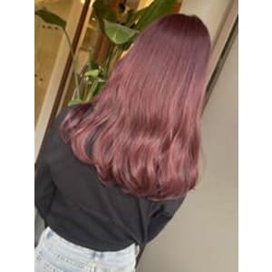 ピンクラベンダー☆ニュアンスカラー☆ハイトーンカラー