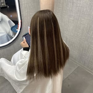 エクステで作るハイライト