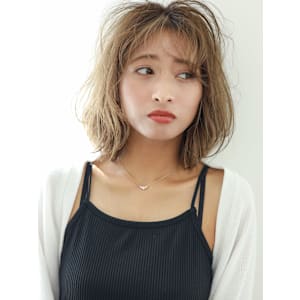 【tetote三宮】ラフボブ /ゆるふわ前髪スタイル