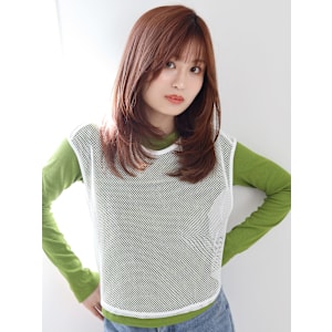 【tetote三宮】ニュアンスカラー/ レイヤーロング