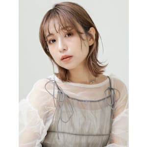 【 AINM 】　こなれミディ / 顔周りレイヤー