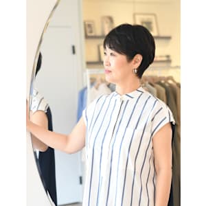 えがお美容室 奈良店×ショート