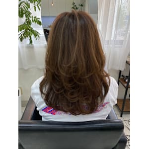 ロングレイヤースタイル