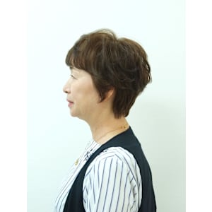 えがお美容室 奈良店×ショート