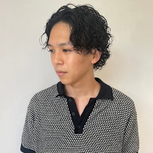 大須　スパイラルパーマ　メンズパーマ