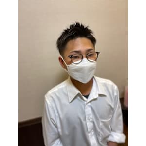 メンズスパイキーショート