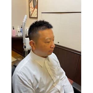 メンズベリーショートスタイル