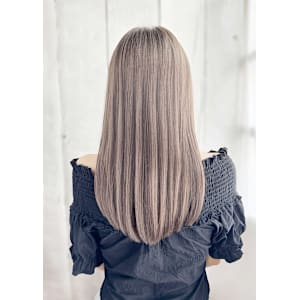 ダブルカラー/ブリーチ/外国人風