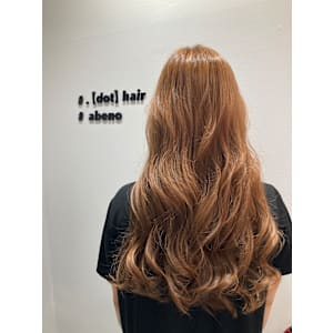 . 【dot】 hair 【ドットヘアー】×ロング