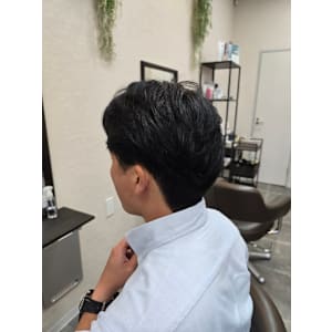 メンズカット/パーマ/グレイカラー/鎌取駅/韓国風/白髪染め