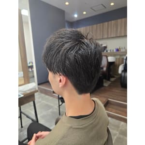 メンズカット/パーマ/グレイカラー/鎌取駅/韓国風/白髪染め