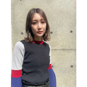 【天神赤坂警固】20代30代40代ナチュラルボブ/白髪ぼかし