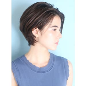 40代50代小顔前髪イメチェンアンブレラカラーショート - INCEPTION  GINZA 銀座【インセプション】掲載中