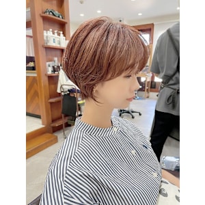 美シルエットショート/ピンクベージュ/20代30代40代