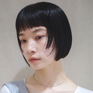 ◯切りっぱなしボブ　◯ミニボブ　◯韓国風ボブ　