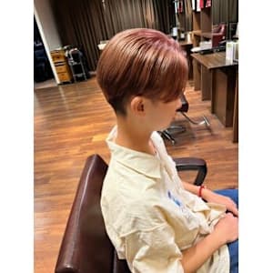 メンズハイトーンピンクベージュ♪